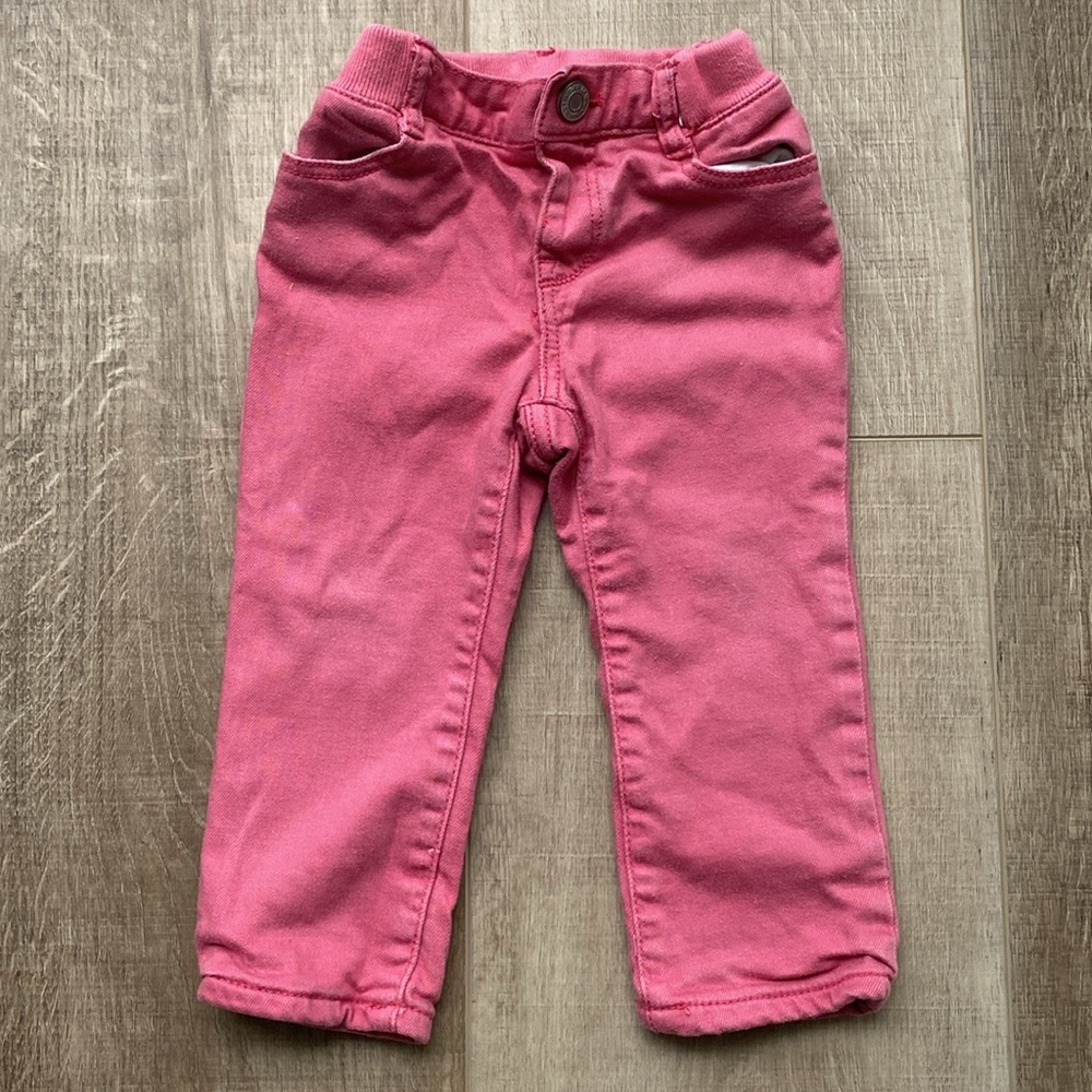 18-24 months baby gap lined pink jeans - Picture 2 of 4